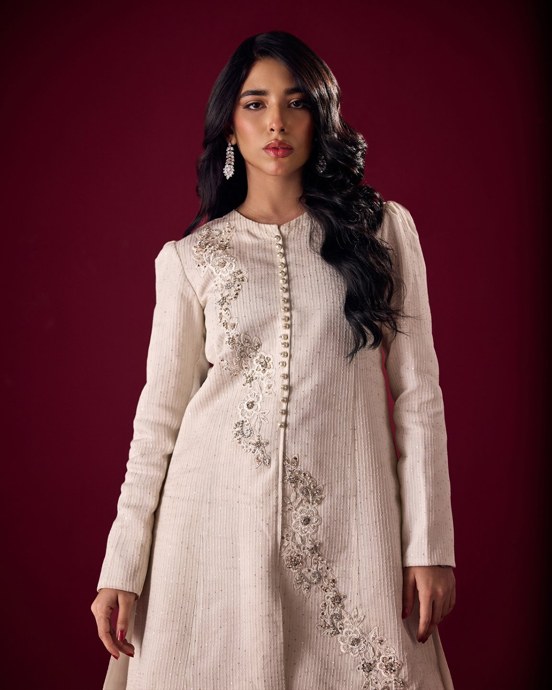 W.C 05 - Short Coat & Palazzo Set