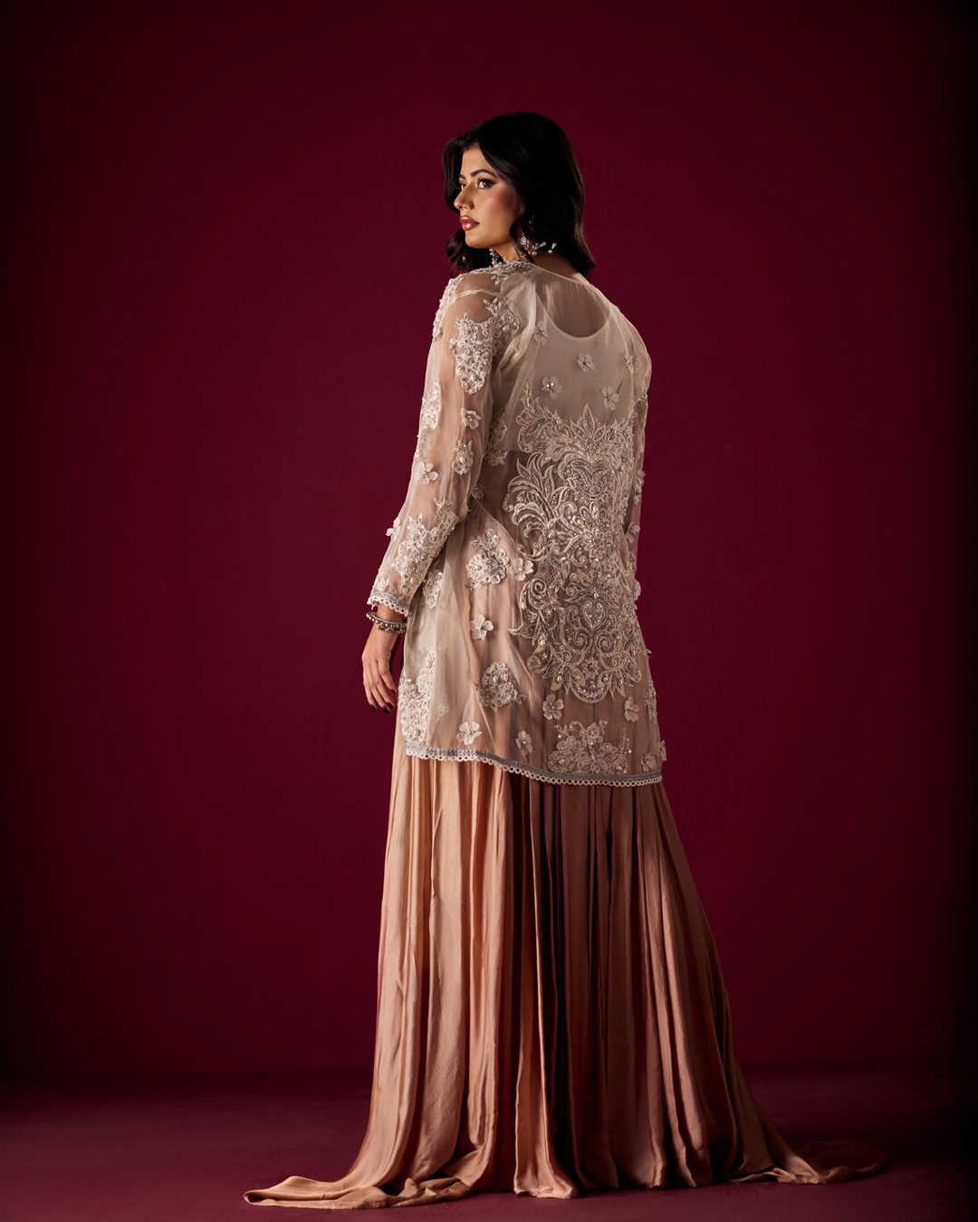 A-CA 024 Peach Dress