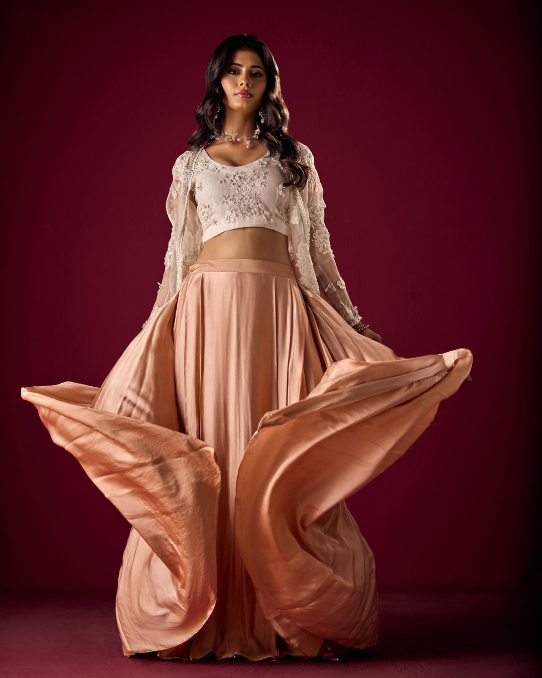 A-CA 024 Peach Dress