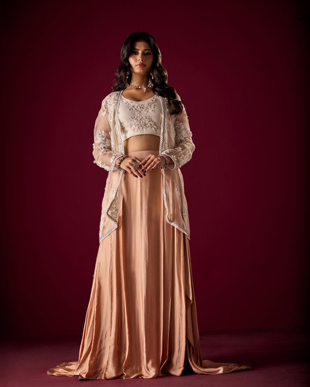 A-CA 024 Peach Dress