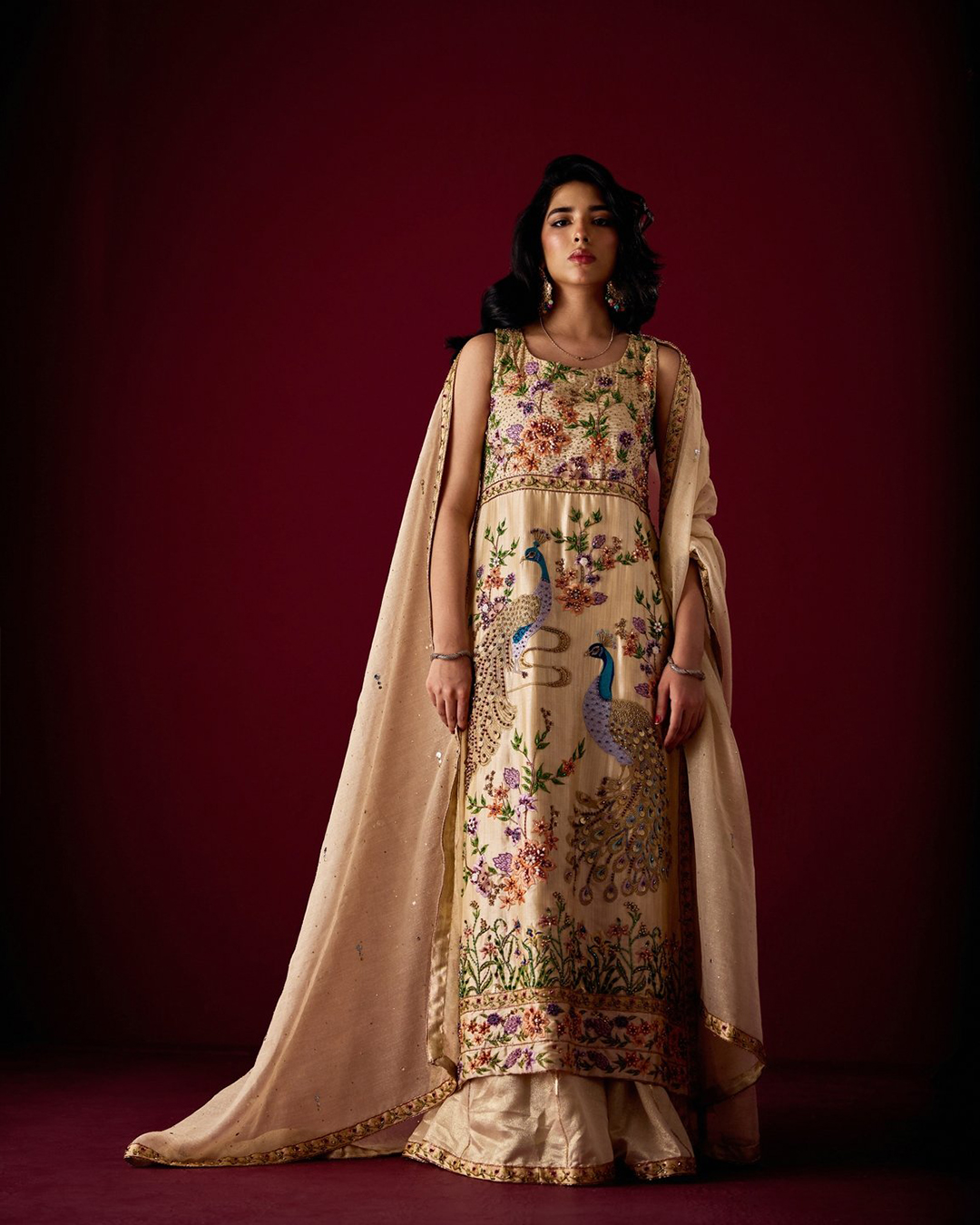 Peacock Dress